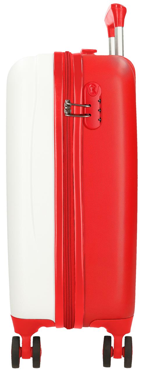 2081342 TROLLEY ABS 50CM. 4R. 101 DALMATAS BLANCO/ROJO - Image 4