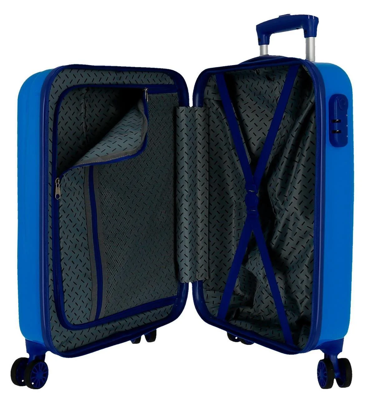 2411763 TROLLEY ABS 55CM.4R. SPIDERMAN GEO AZUL - Image 5
