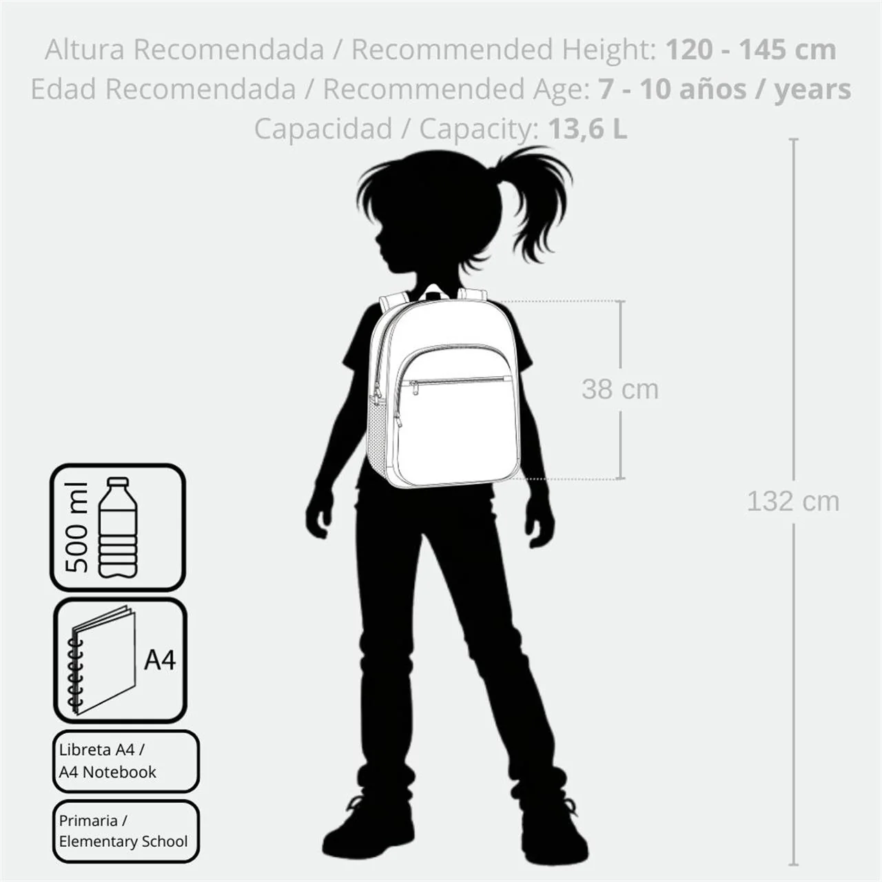29824T1 MOCHILA ADAP. 38CM. C/CARRO. WISH WATCH US SHINE - Image 11