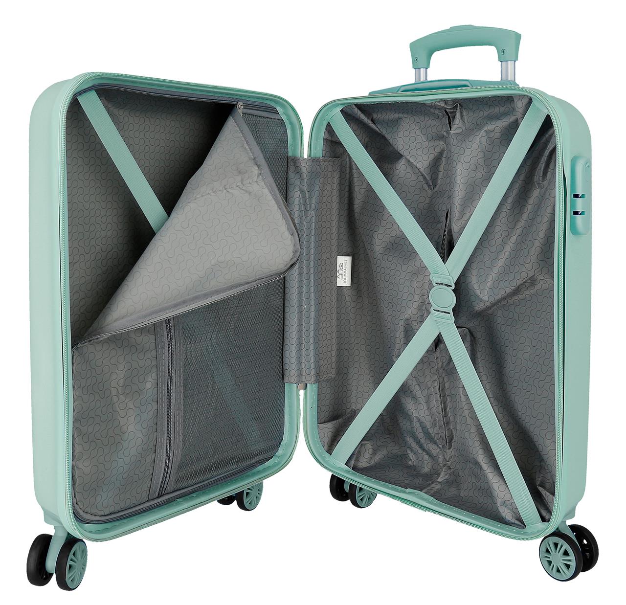 3161441 SET/2 TROLLEY ABS 55-65CM.4R. LOVELY STITCH TURQUESA - Image 5