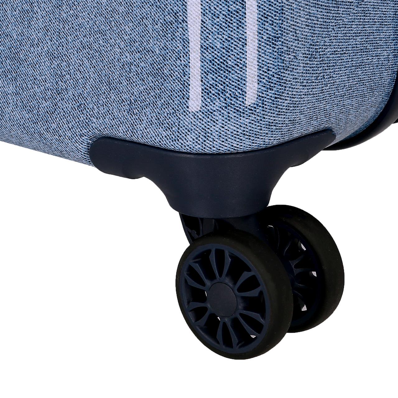 3261241 TROLLEY ABS 65CM.4R MOVOM SPRING VIBES DENIM - Image 9