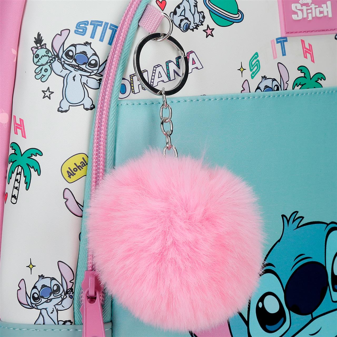 34724F1 MOCHILA ADAP. 42CM 3C. STITCH LITTLE DESTRUCTION - Image 5
