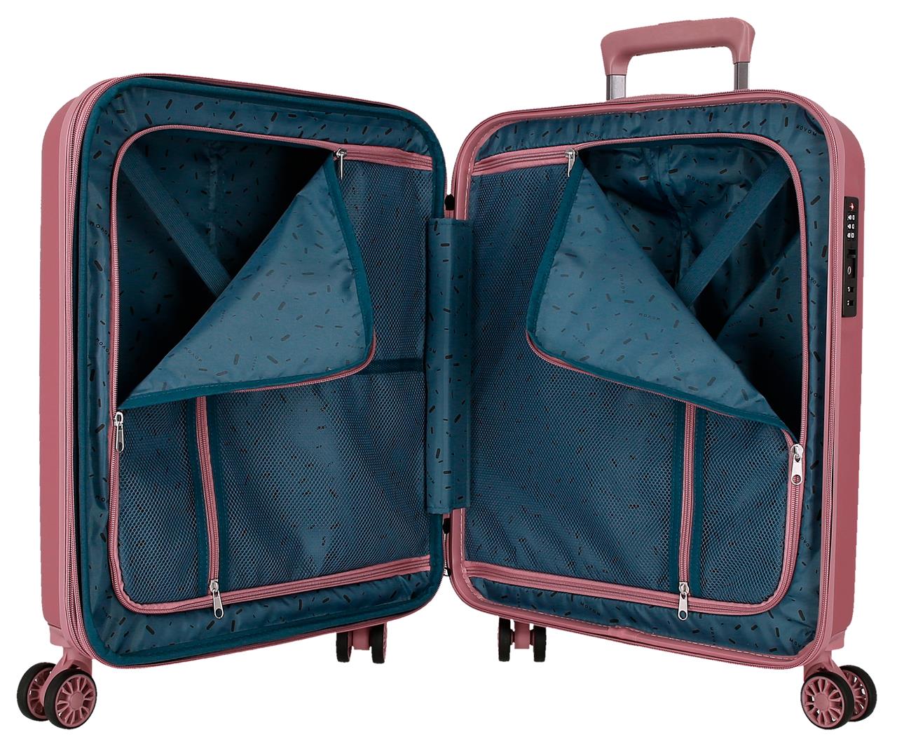 3518644 TROLLEY ABS 55CM.4R.C/EXP. MINNIE LOVE ROSA - Image 3