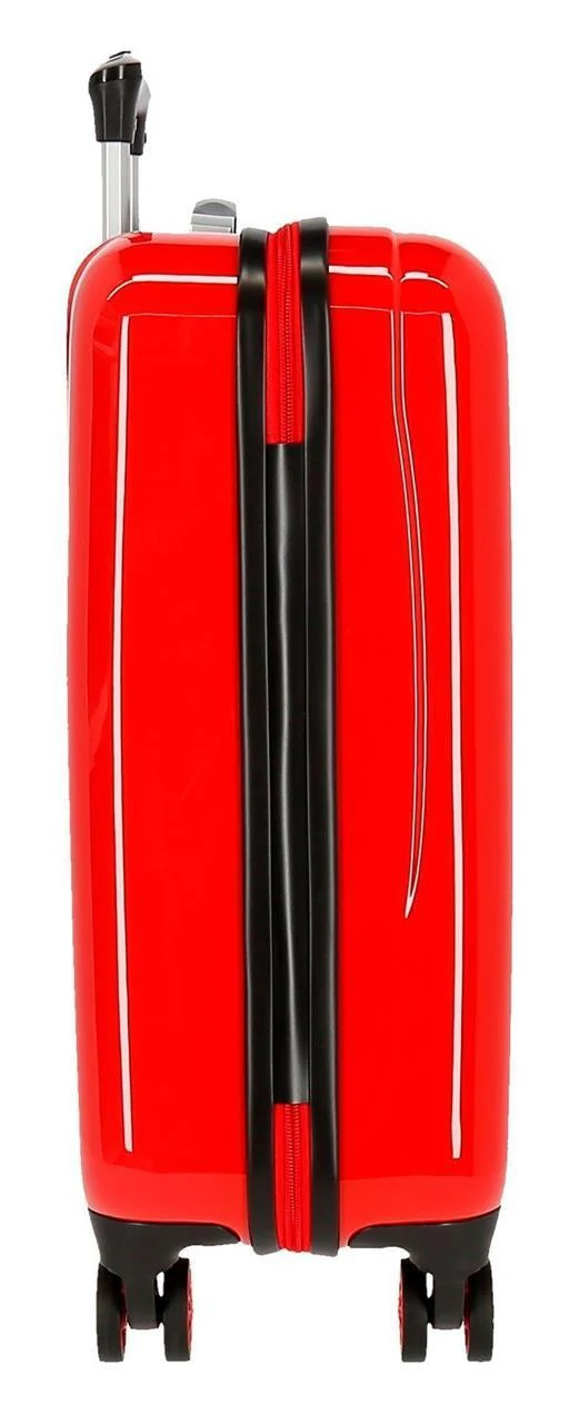 3671726 TROLLEY ABS 55CM.4R MICKEY Y MINNIE LONDON ROJO - Image 4