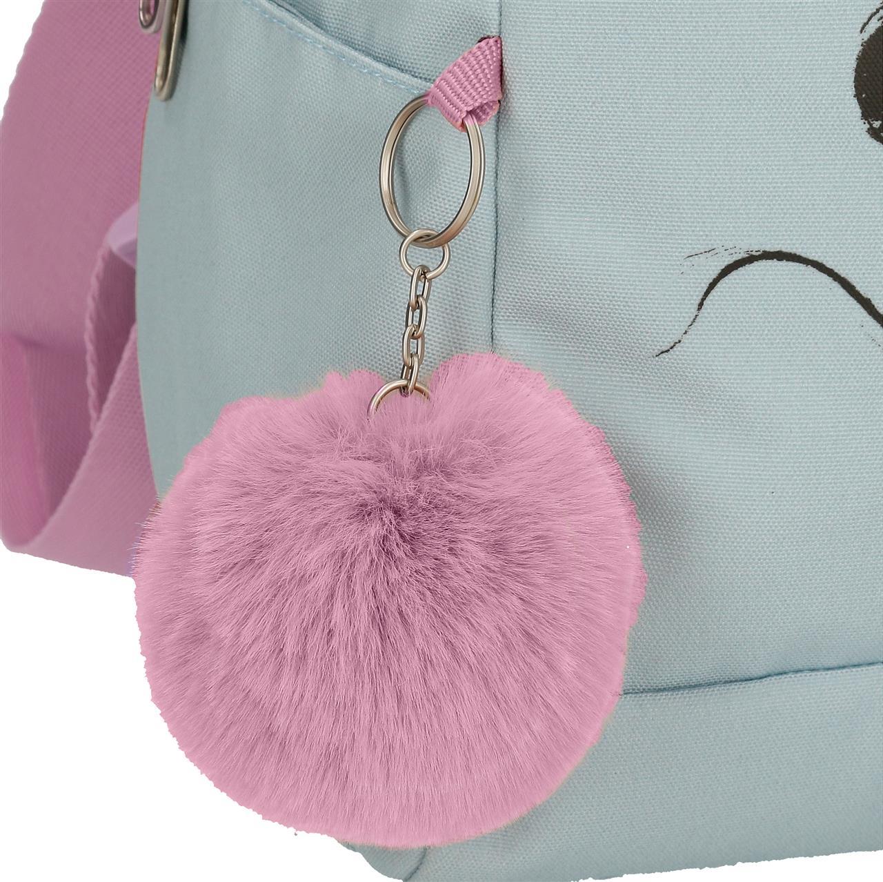 37927T1 MOCHILA ADAP. 44CM. C/CARRO. MICKEY Y MINNIE KISSES - Image 2