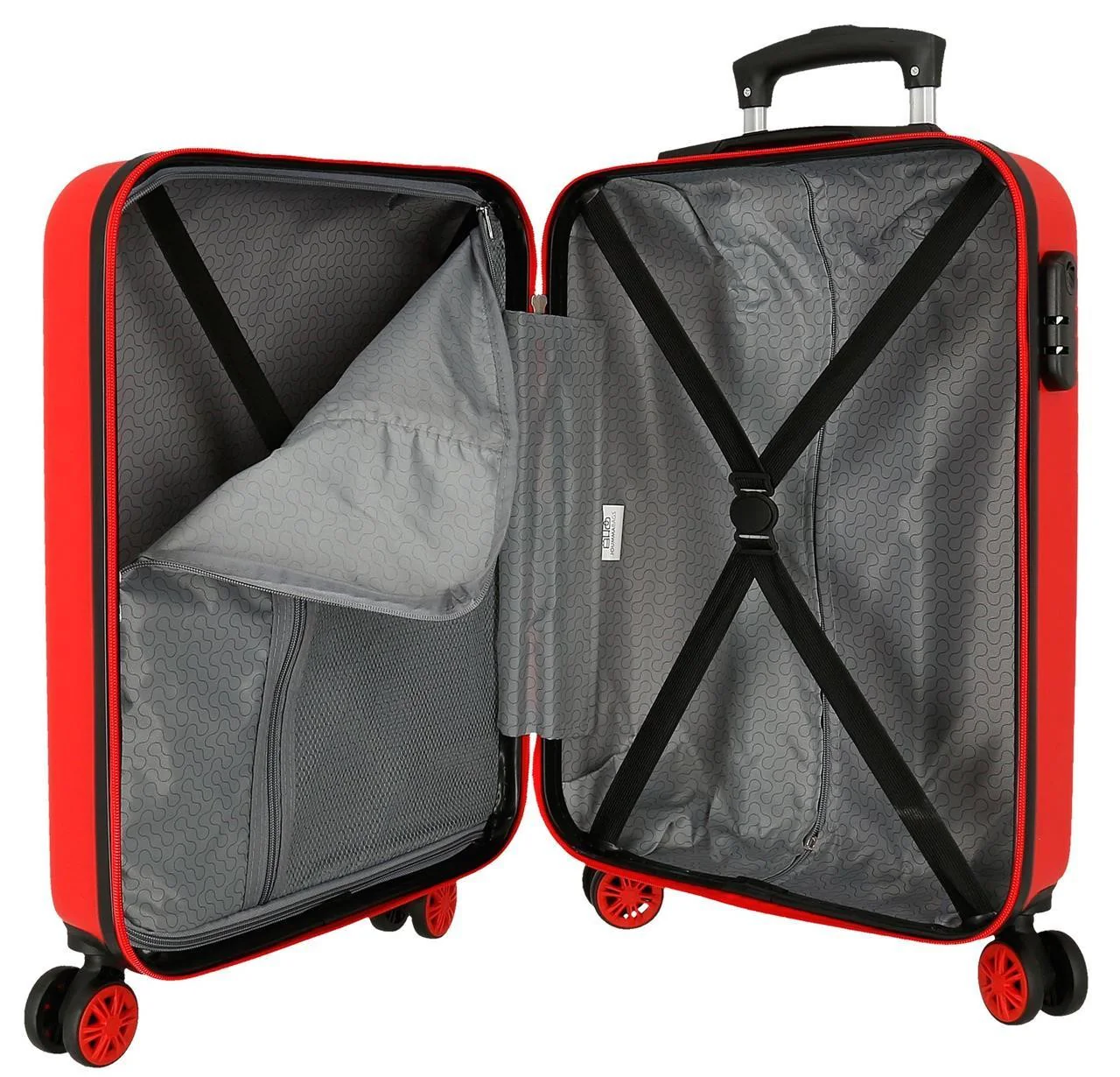 4021142 TROLLEY ABS 55CM.4R. MICKEY HERE STARTS ROJO - Image 5