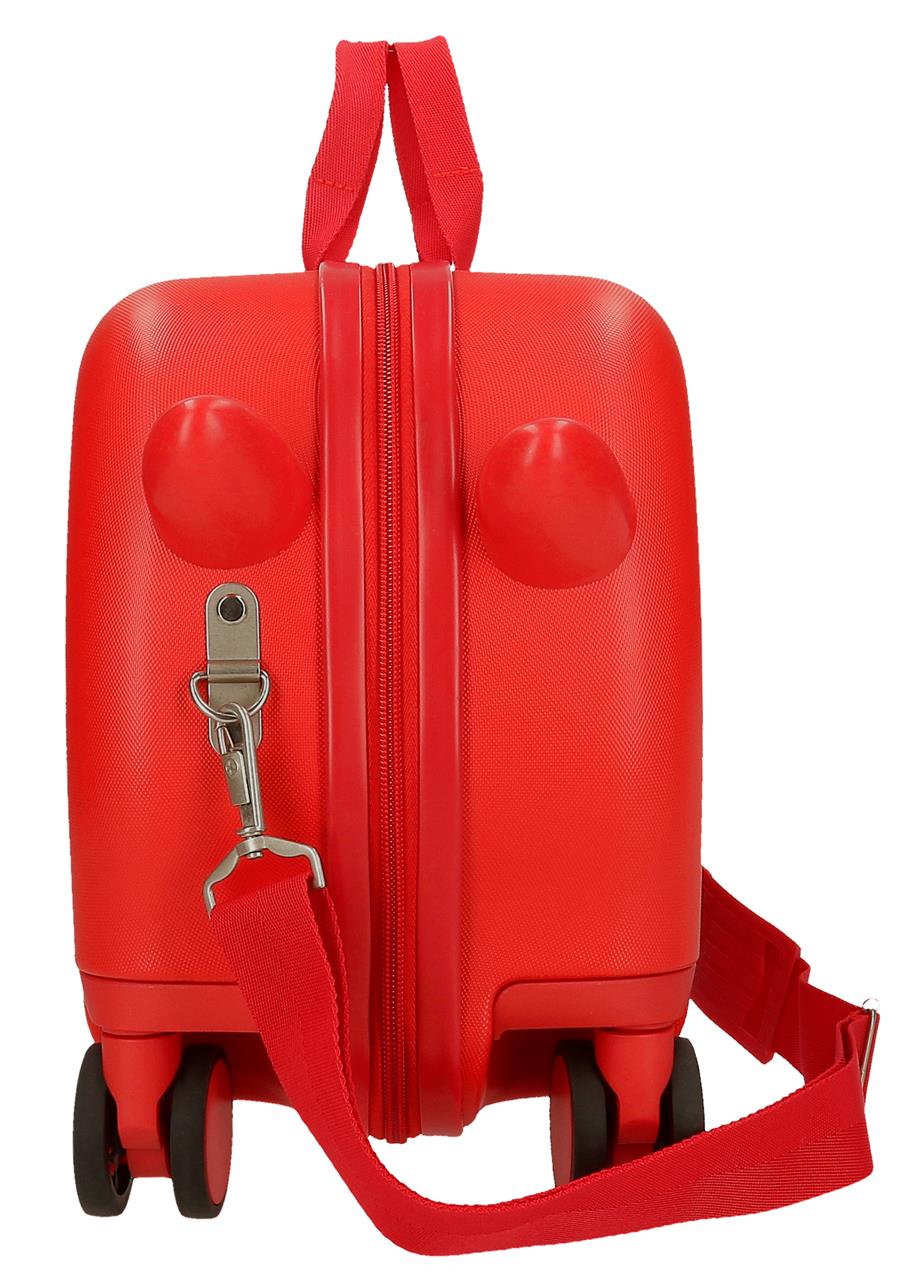 4211011 MALETA INF.ABS 4R.(2 MULTI.) 45CM. CARS MCQUEEN RED - Image 5