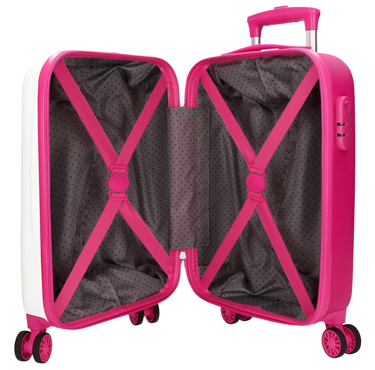4281316 TROLLEY ABS 50 CM.4R. KUROMI CANDIES BLANCO-FUCSIA - Image 6