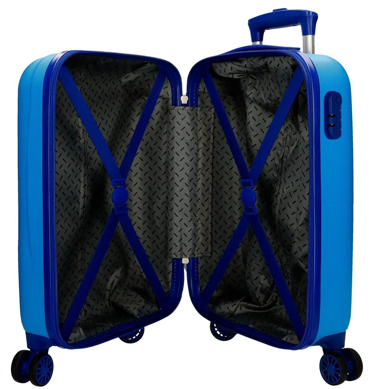 4431341 TROLLEY ABS 50 CM.4R SIMBA CAMOUFLAGED AZUL - Image 2