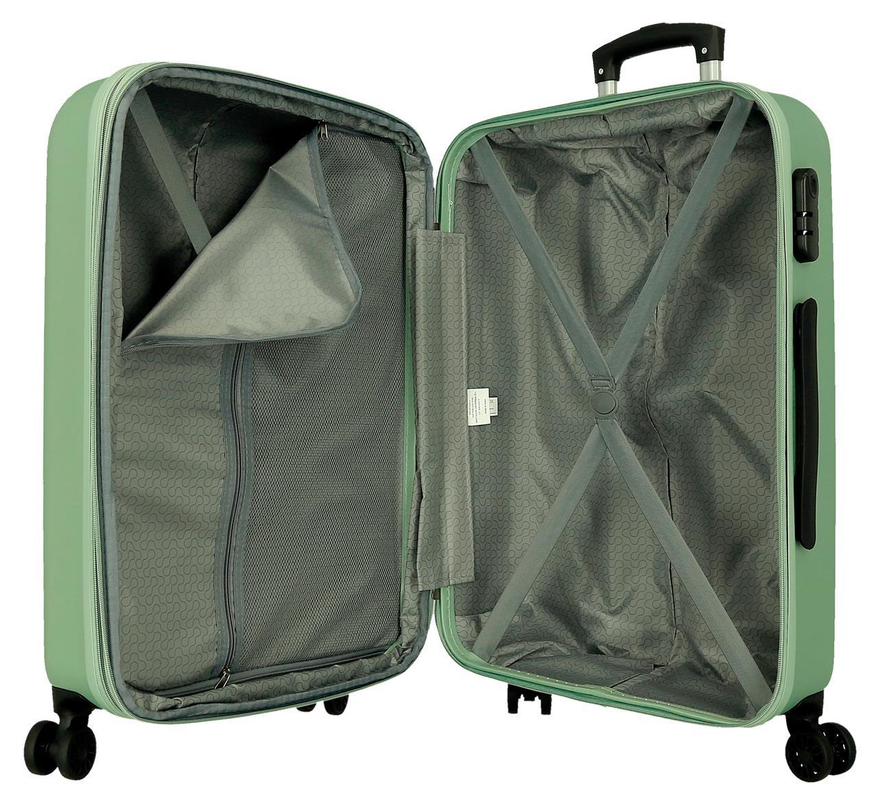 506932C TROLLEY ABS 75CM. C/EXP. 4R. RR CAMBOYA VERDE - Image 5