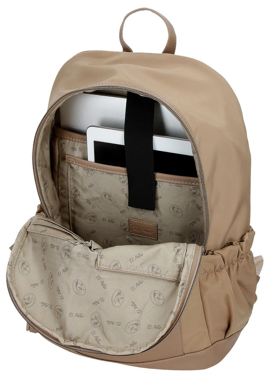 5262322 MOCHILA 40CM. EL POTRO LAN  BEIGE - Image 4