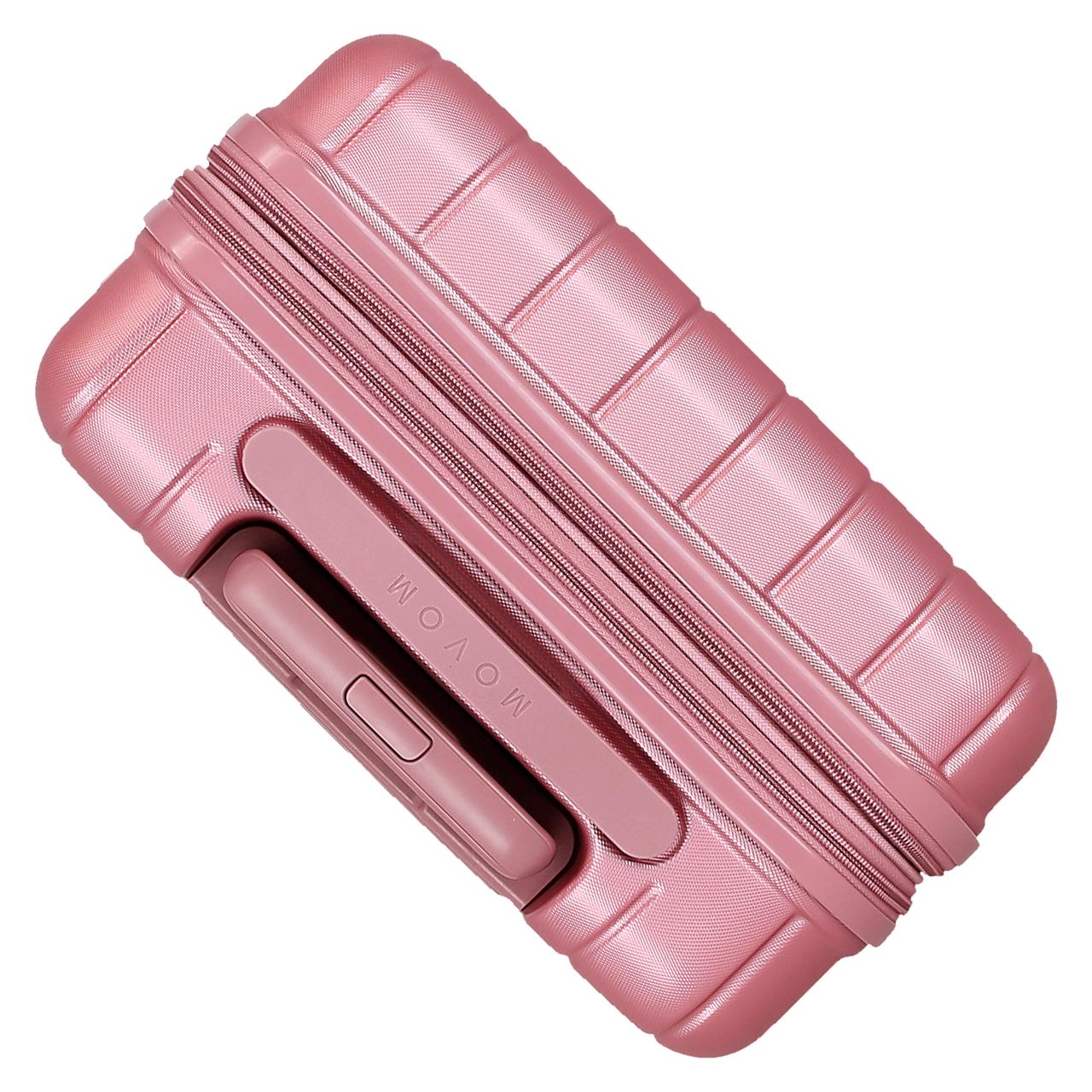 531846D SET/3 TROLLEY ABS 55-68-78CM. C/EXP. 4R. WOOD ROSA - Image 8