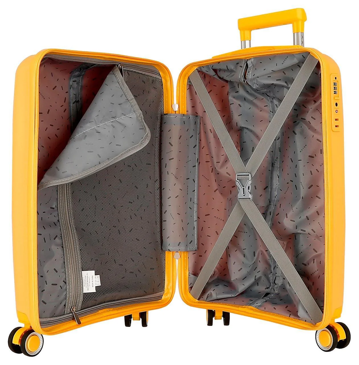 5329129 TROLLEY PP 55CM.4R.MOVOM INARI AMARILLO - Image 3
