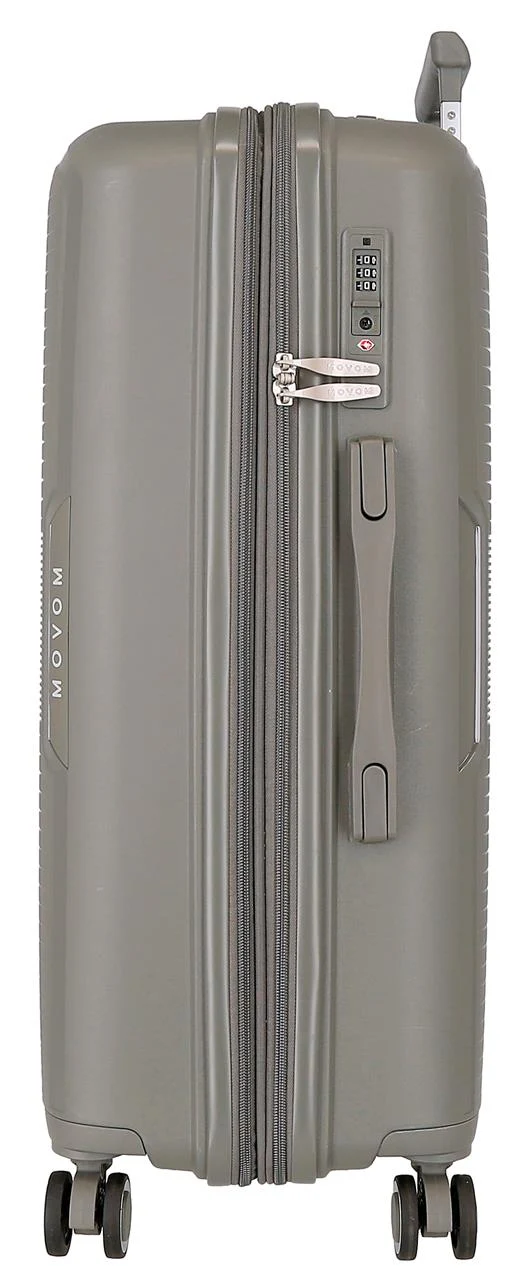5329424 SET/3 TROLLEY PP 55-68-78CM. 4R. MOVOM INARI GRIS - Image 8