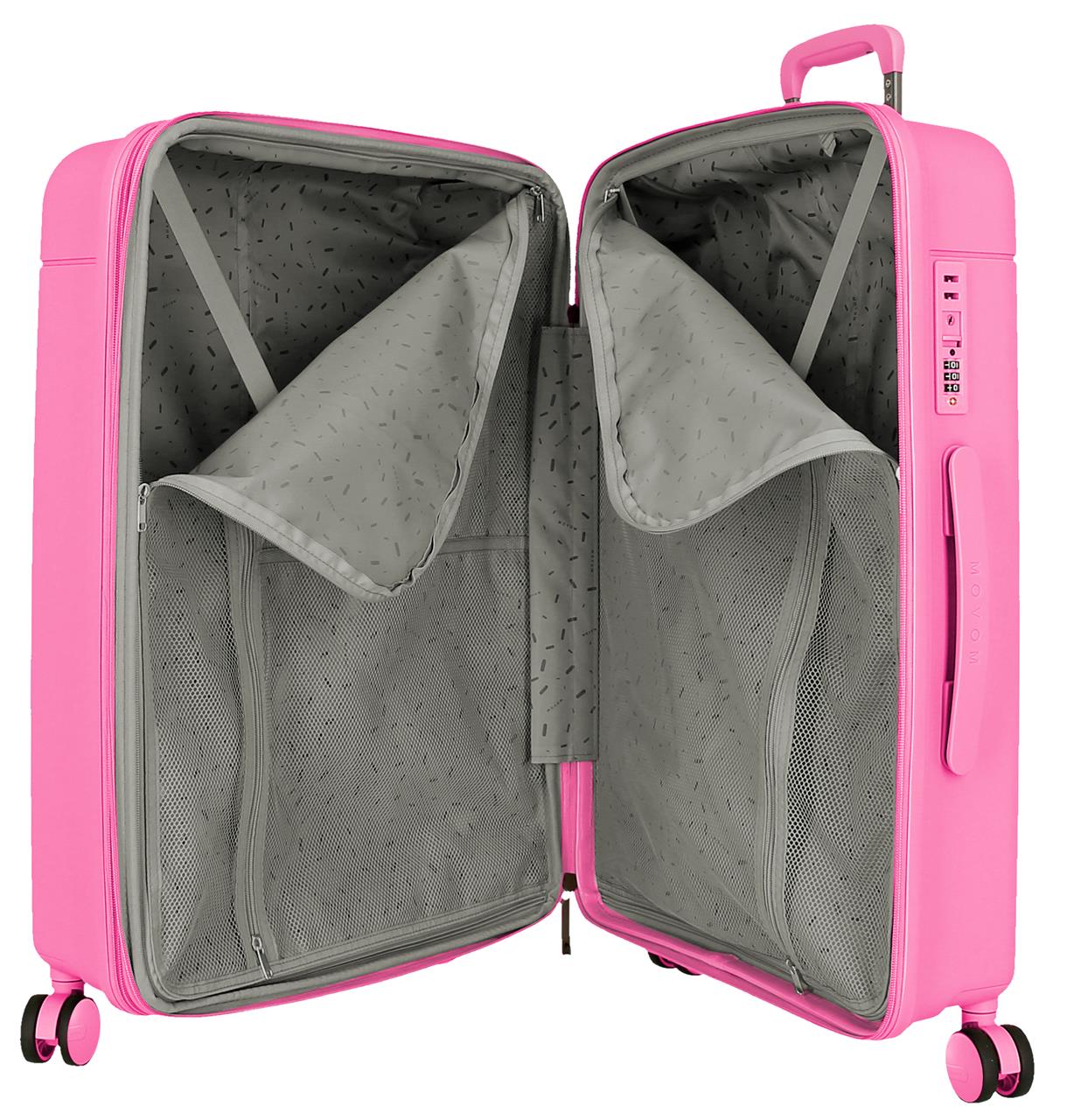 5388824 TROLLEY PP 68CM. C/EXP. 4R. MOVOM NEW TRENDY FUCSIA - Image 5