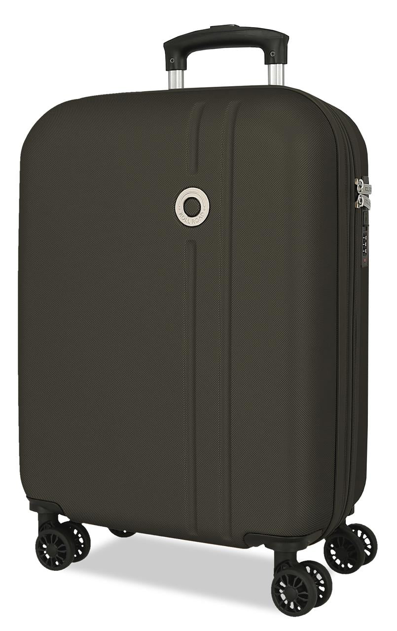 5428622 TROLLEY ABS 55CM. C/EXP. 4R. RR MENORCA ANTRACITA