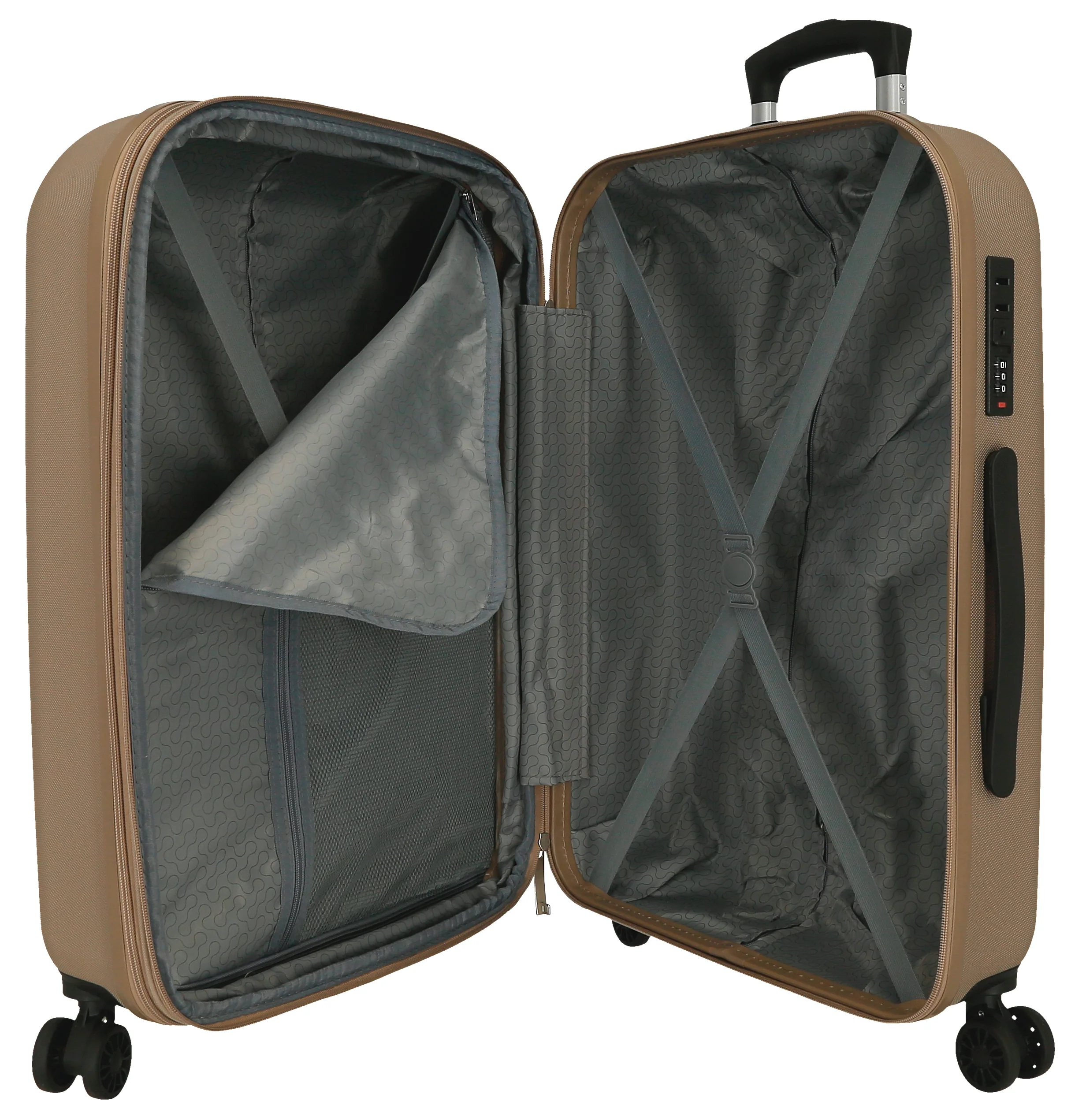 5429325 TROLLEY ABS 75CM. C/EXP. 4R. RR MENORCA CHAMPAGNE - Image 6
