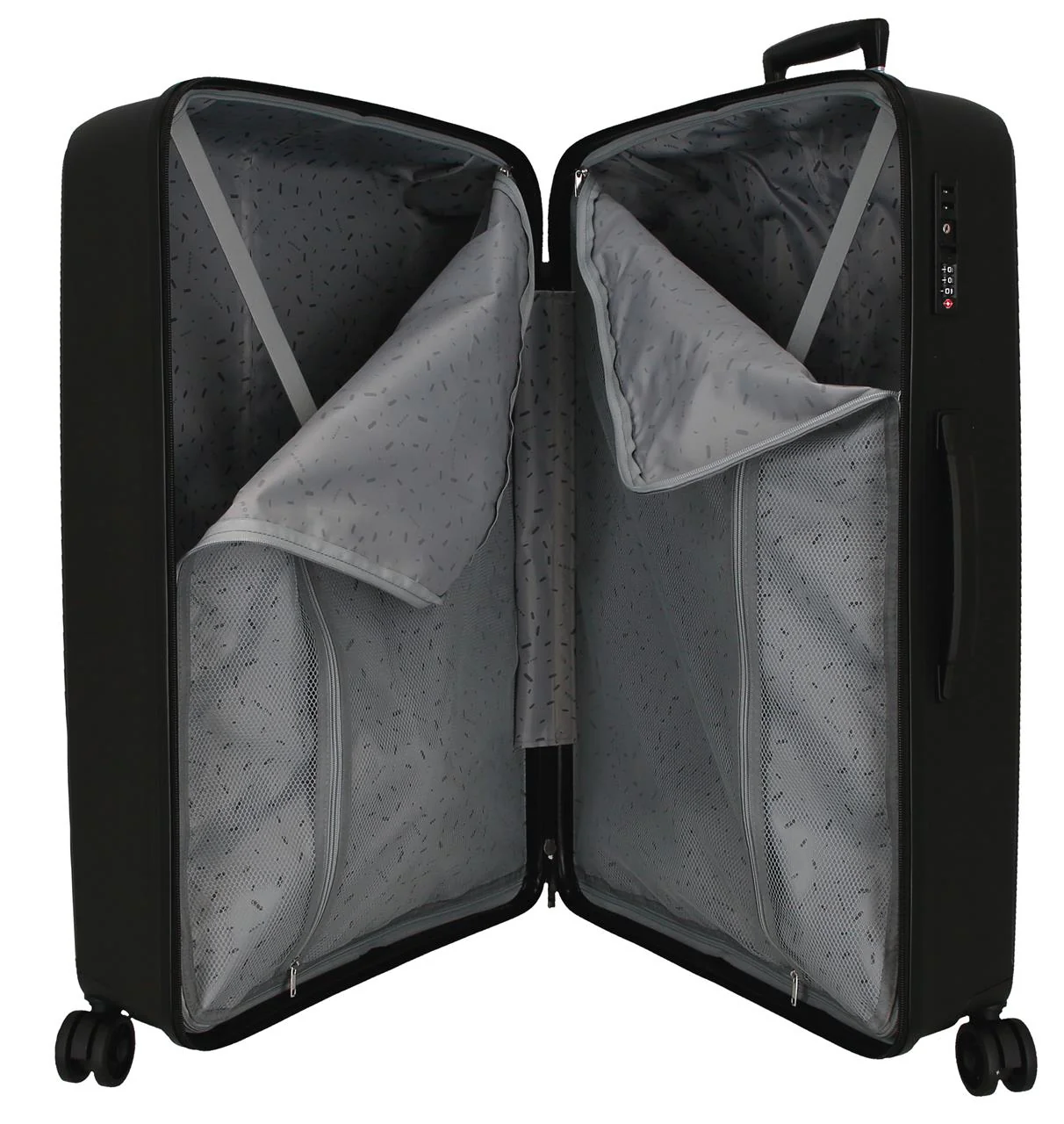 5518721 TROLLEY PP. 76CM. C/EXP. 4R. MOVOM MOON NEGRO - Image 6