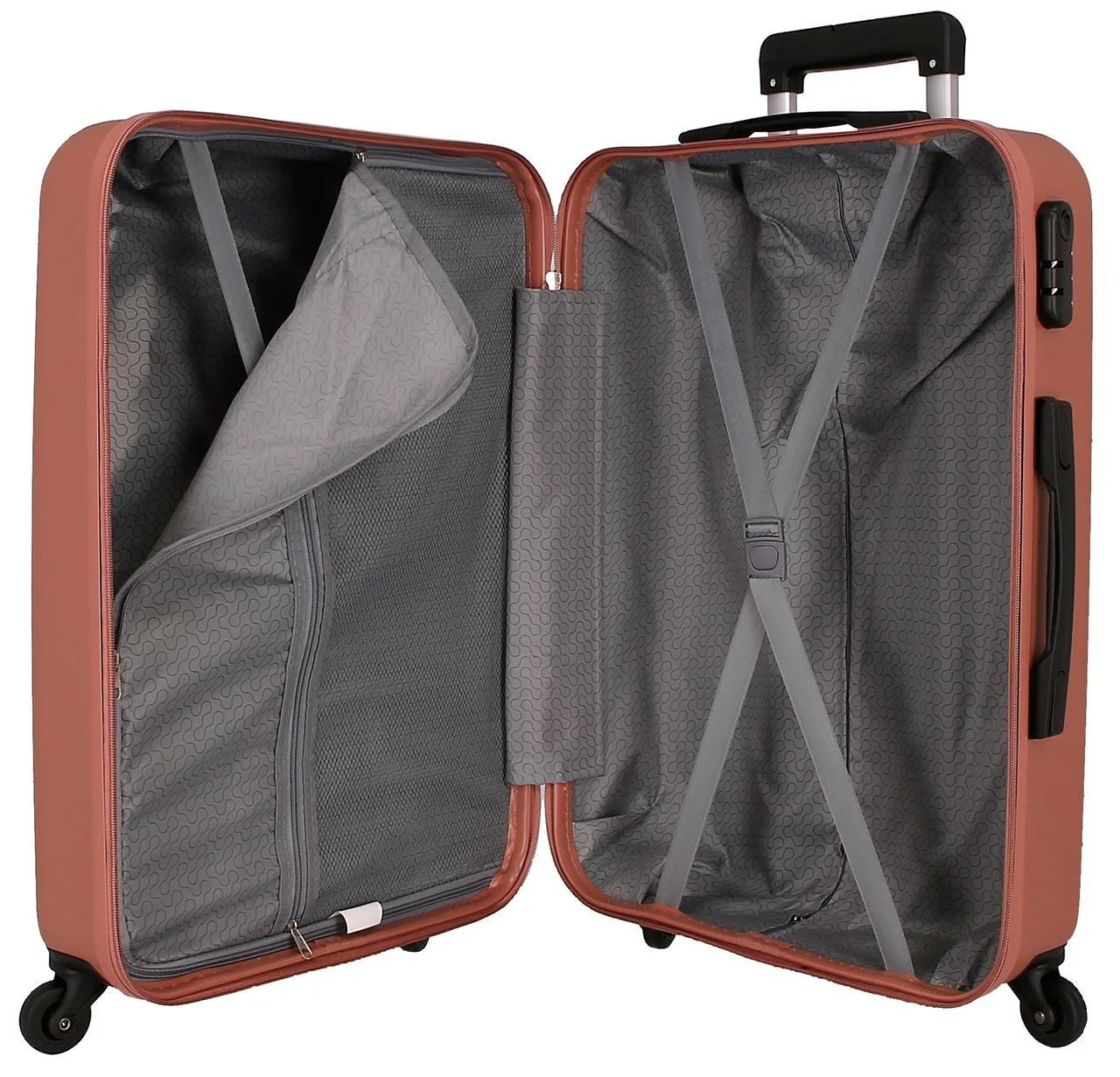 584926C TROLLEY ABS 65CM.4R.FLEX NUDE - Image 3