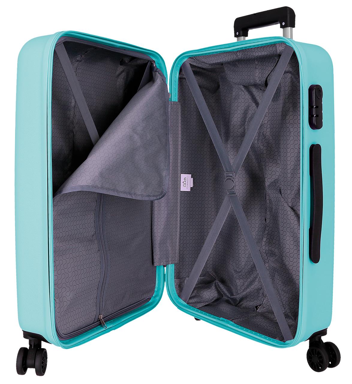 584936E TROLLEY ABS 75CM. 4R. RR FLEX AZUL CLARO - Image 6