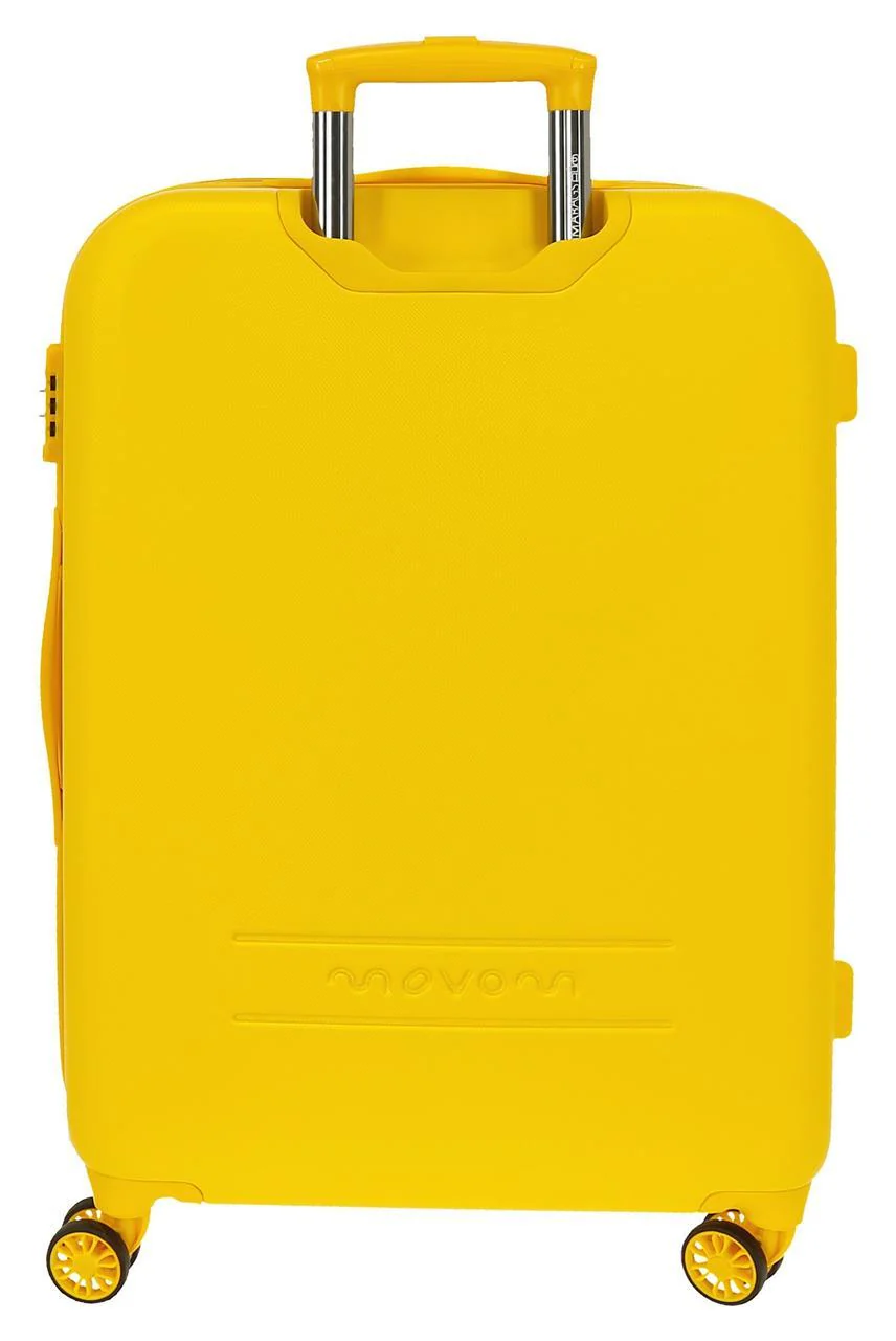 5999367 TROLLEY ABS 80CM. C/EXP. 4R.MOVOM RIGA AMARILLO - Image 3