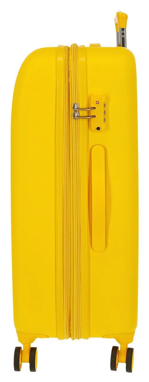 5999467 SET/3 TROLLEY  ABS 55-70-80CM.4R.MOVOM RIGA AMARILLO - Image 7