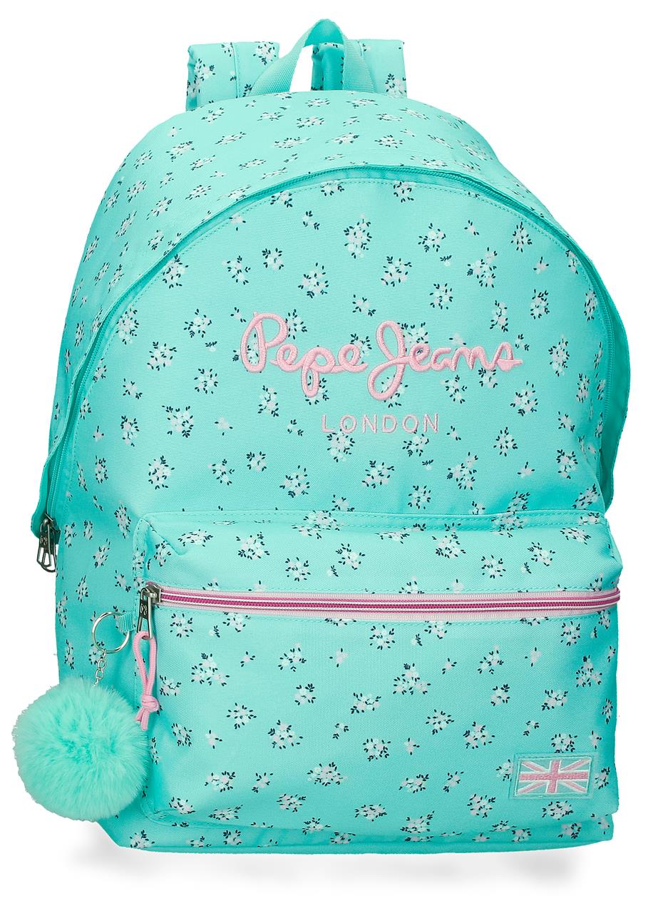 6042342 MOCHILA 44CM. PJL NORA TURQUESA