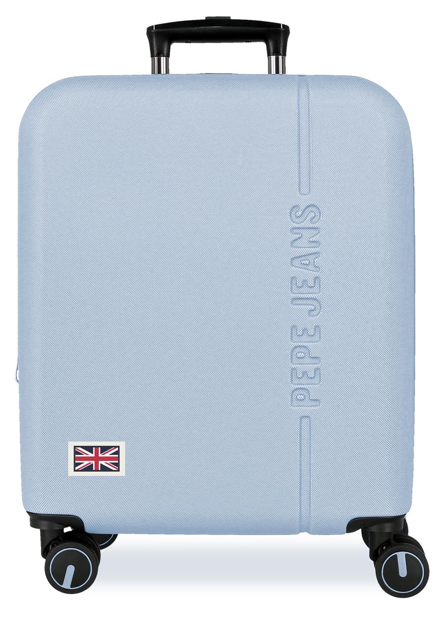 6329146 TROLLEY ABS 55CM. 4R. PJL ARIS TRAVEL AZUL CLARO