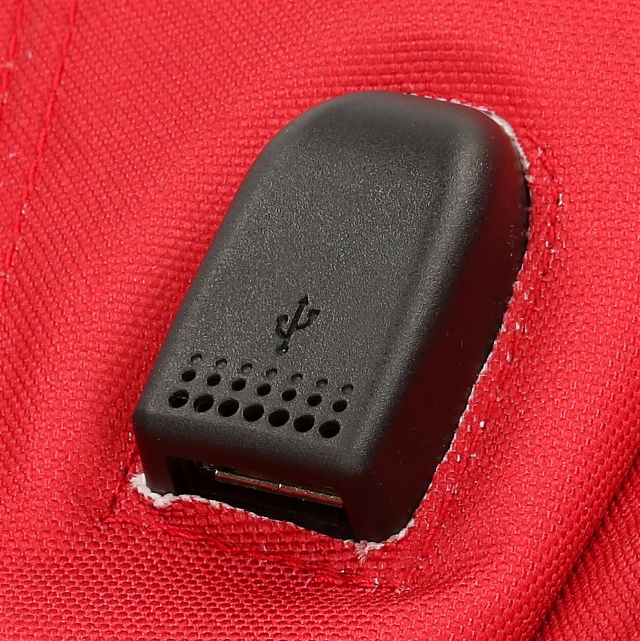 63324A5 MOCHILA PORTAORD. 44CM 2C. PJL ARIS EVERGREEN ROJO - Image 3