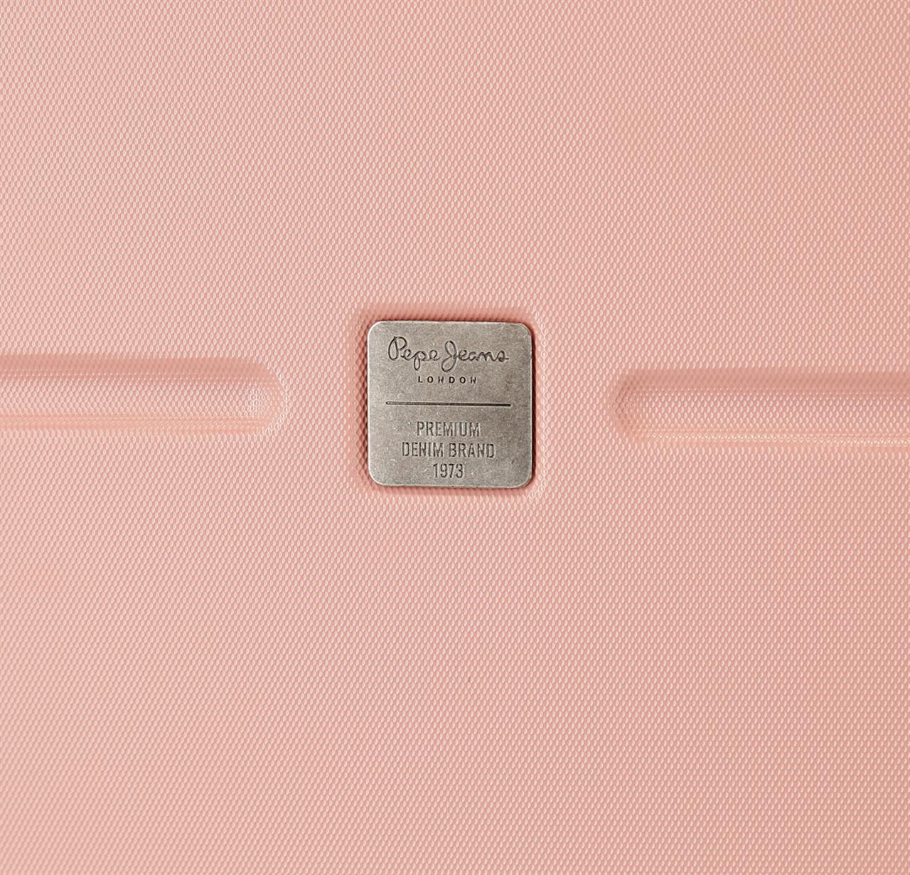 6439124 TROLLEY ABS 55CM. 4R. PJL LAILA ROSA CLARO - Image 9