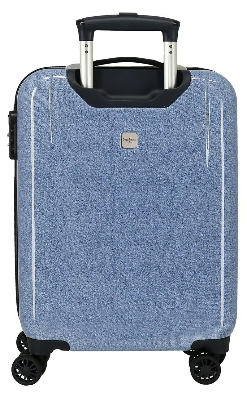 6631721 TROLLEY ABS 55CM.4R.PJL LENA DENIM - Image 3