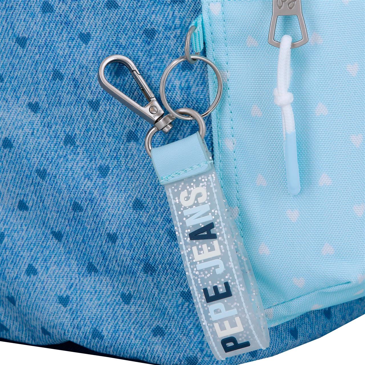 6822022 MOCHILA 23CM. PJL NONI DENIM AZUL CLARO - Image 2