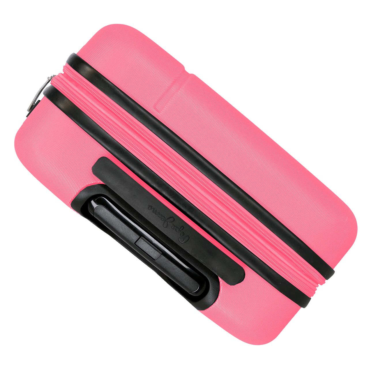 7568648 TROLLEY ABS 55CM. C/EXP. 4R. PJL MONTANA FUCSIA - Image 2