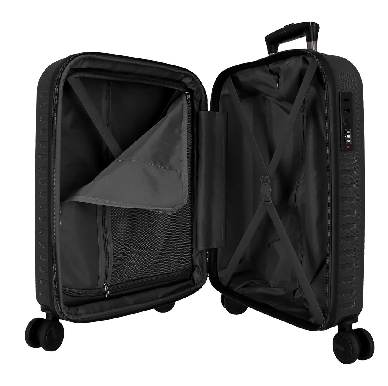 7569141 TROLLEY ABS 55CM. 4R. PJL MONTANA NEGRO - Image 6