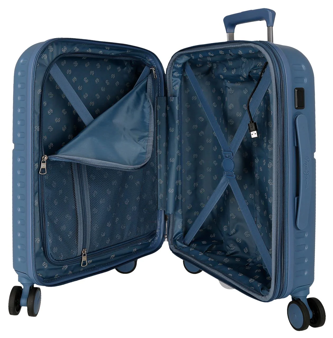 769893A SET/2 TROLLEY ABS 55-70CM. C/EXP. 4R. PJL ACCENT AZU - Image 2