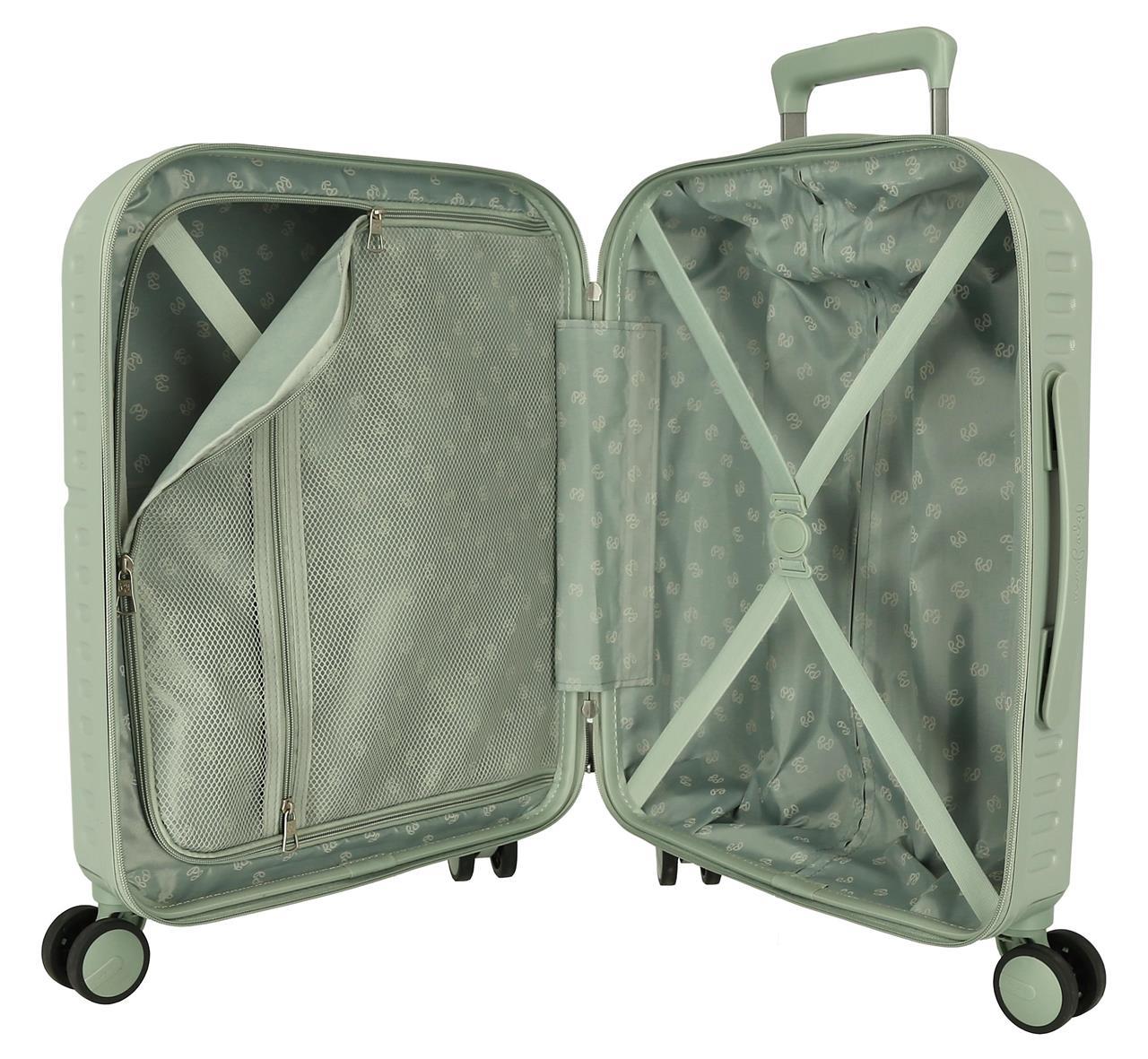 7699539 SET/2 TROLLEY ABS 55-70CM. 4R. PJL ACCENT VERDE VINT - Image 3