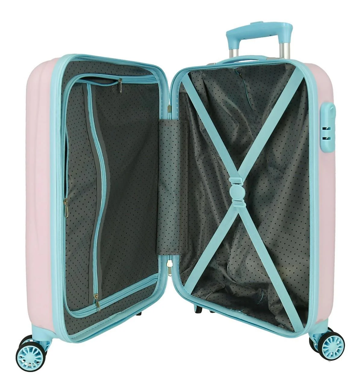 9361722 TROLLEY ABS 55CM.4R.ENSO MAGIC UNICORN ROSA - Image 5