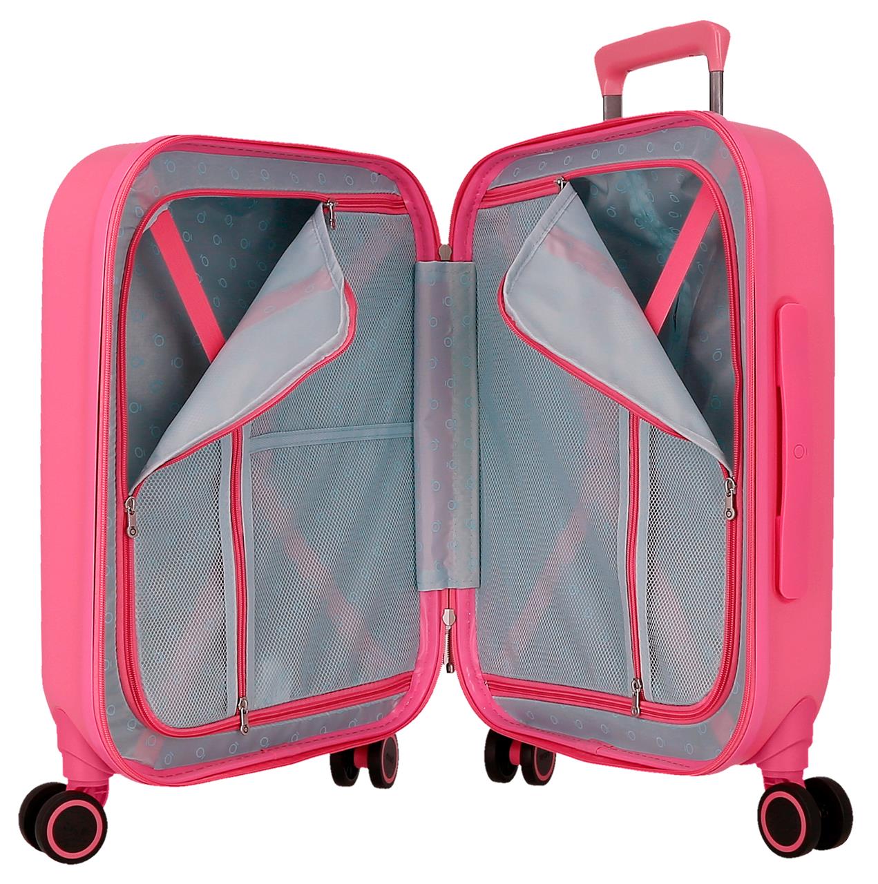 9629125 TROLLEY ABS 55CM. 4R. ENSO FUCSIA - Image 5
