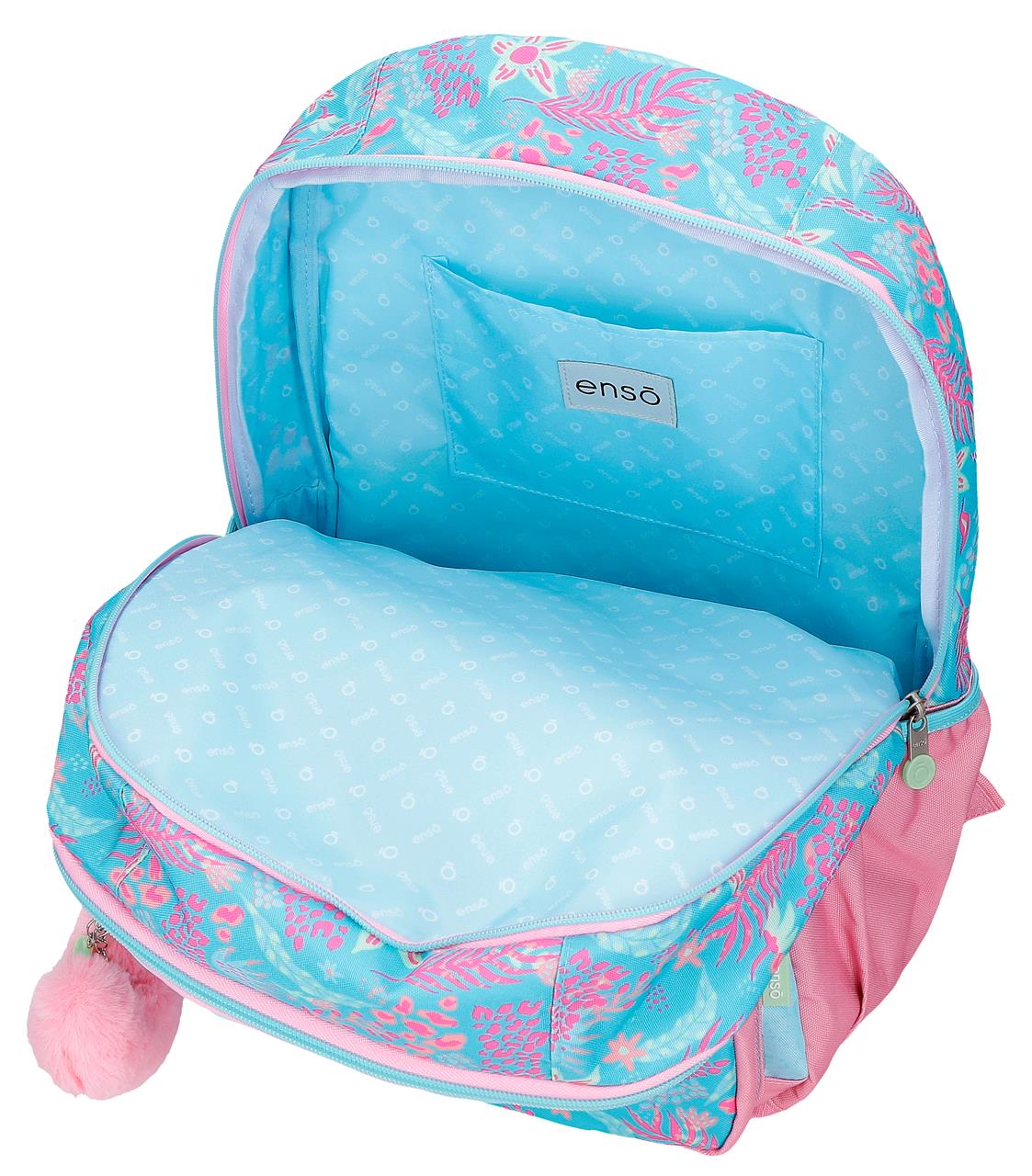 98127T1 MOCHILA ADAP. 44CM. C/CARRO. ENSO JUNGLE MOOD - Image 3