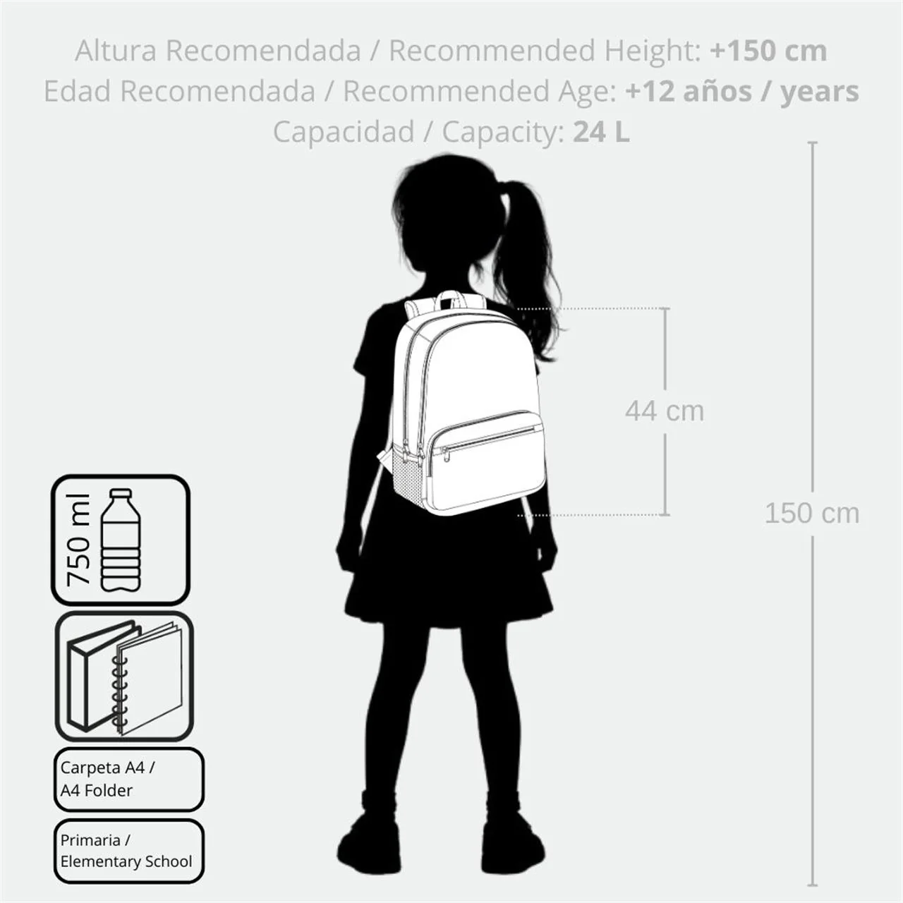 9832721 MOCHILA 44CM. ENSO FREE SPIRIT - Image 2