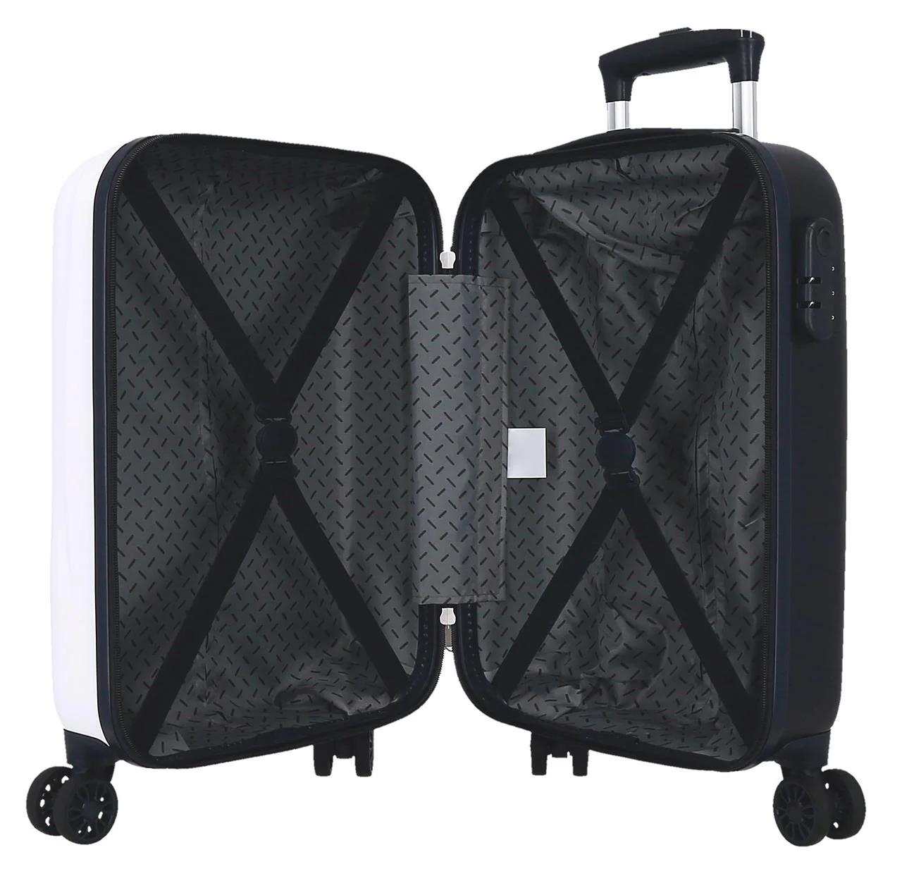 9881321 TROLLEY ABS 50CM. 4R. ENSO ALIEN SPACE BLANCO - Image 6
