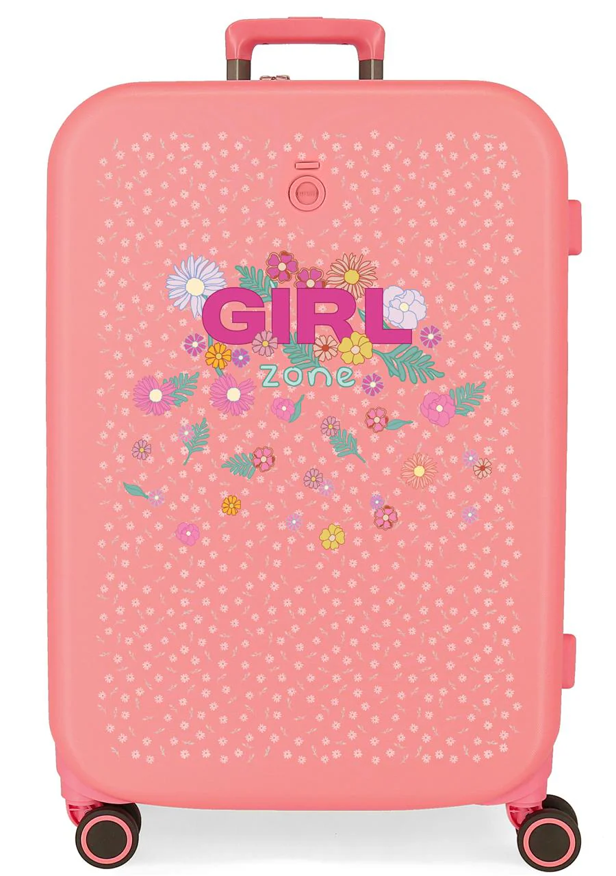 9939221 TROLLEY ABS 70CM.4R. ENSO GIRL ZONE CORAL
