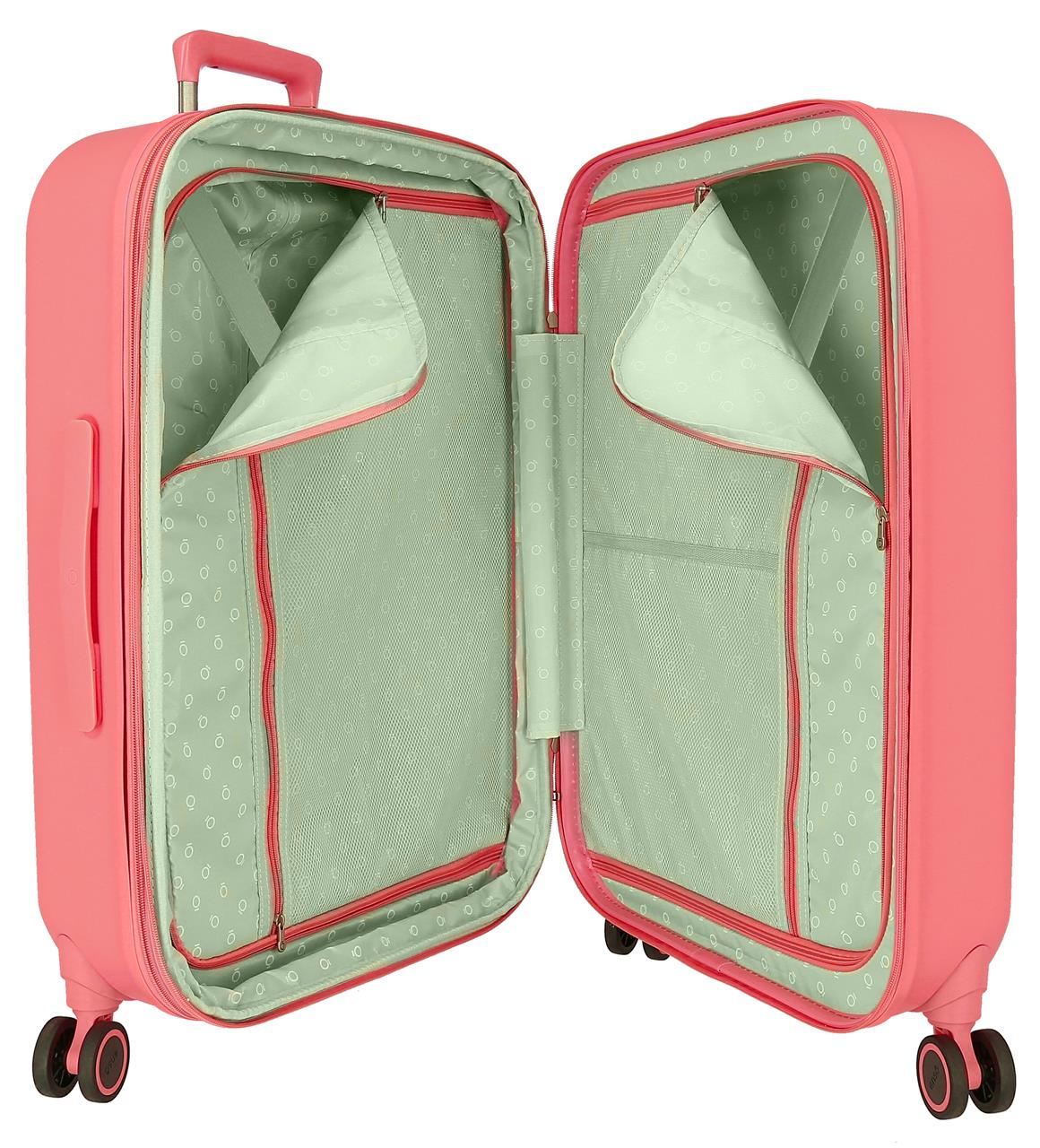 9939221 TROLLEY ABS 70CM.4R. ENSO GIRL ZONE CORAL - Image 6