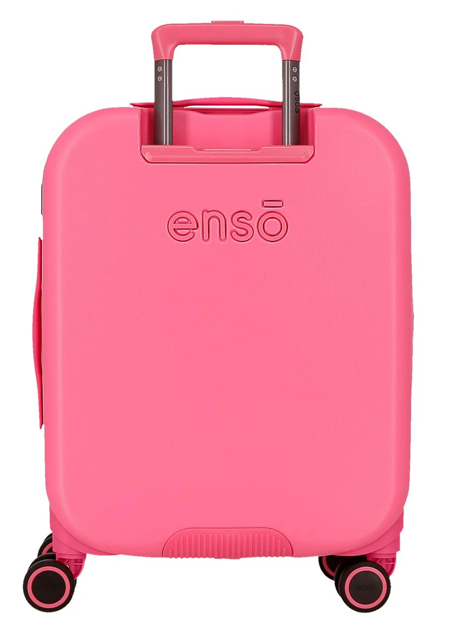 9988621 TROLLEY ABS 55CM.C/EXP.4R. ENSO INTO THE WILD FUCSIA - Image 4