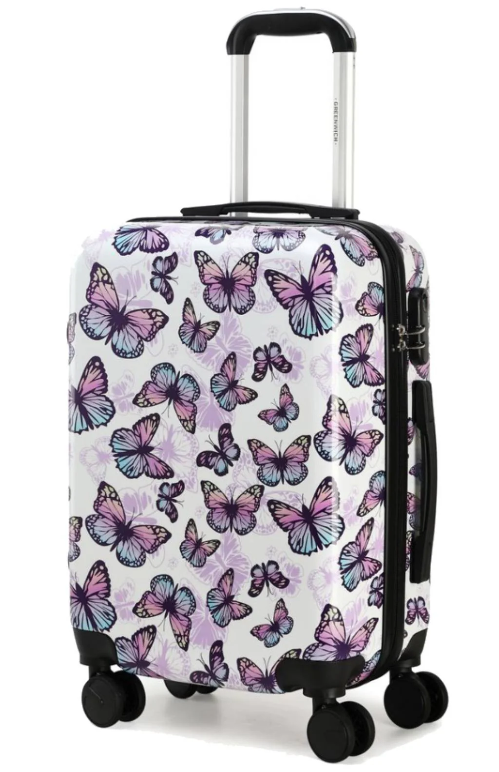 GREENWICH JUEGO DE MALETA DE CABINA + NECESER SMALL BUTTERFLY - Image 3