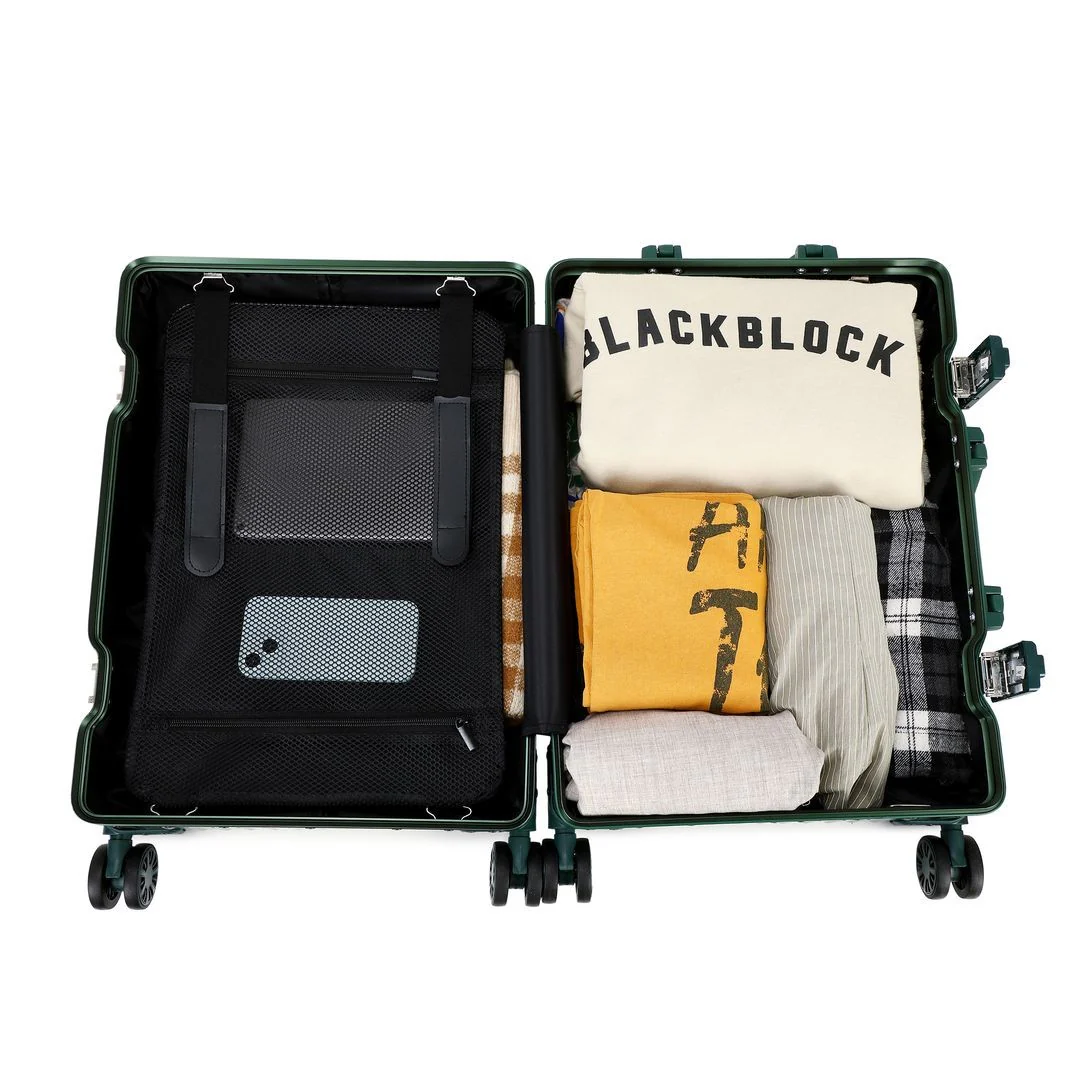 GREENWICH Maleta 100% ALUMINIO de cabina Praga 55CM - Image 19