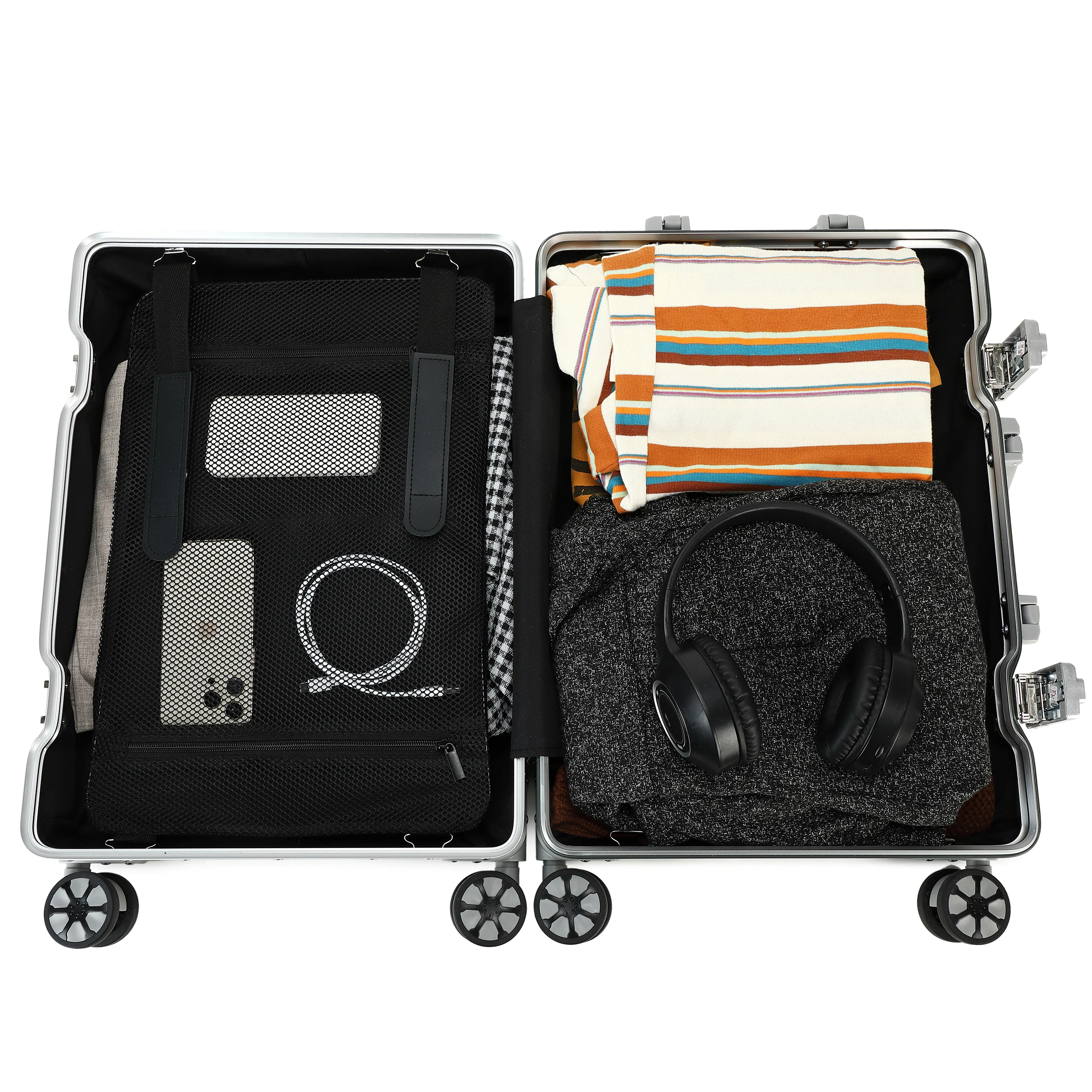 GREENWICH Maleta 100%  ALUMINIO Praga Mediana 66.5cm - Image 94