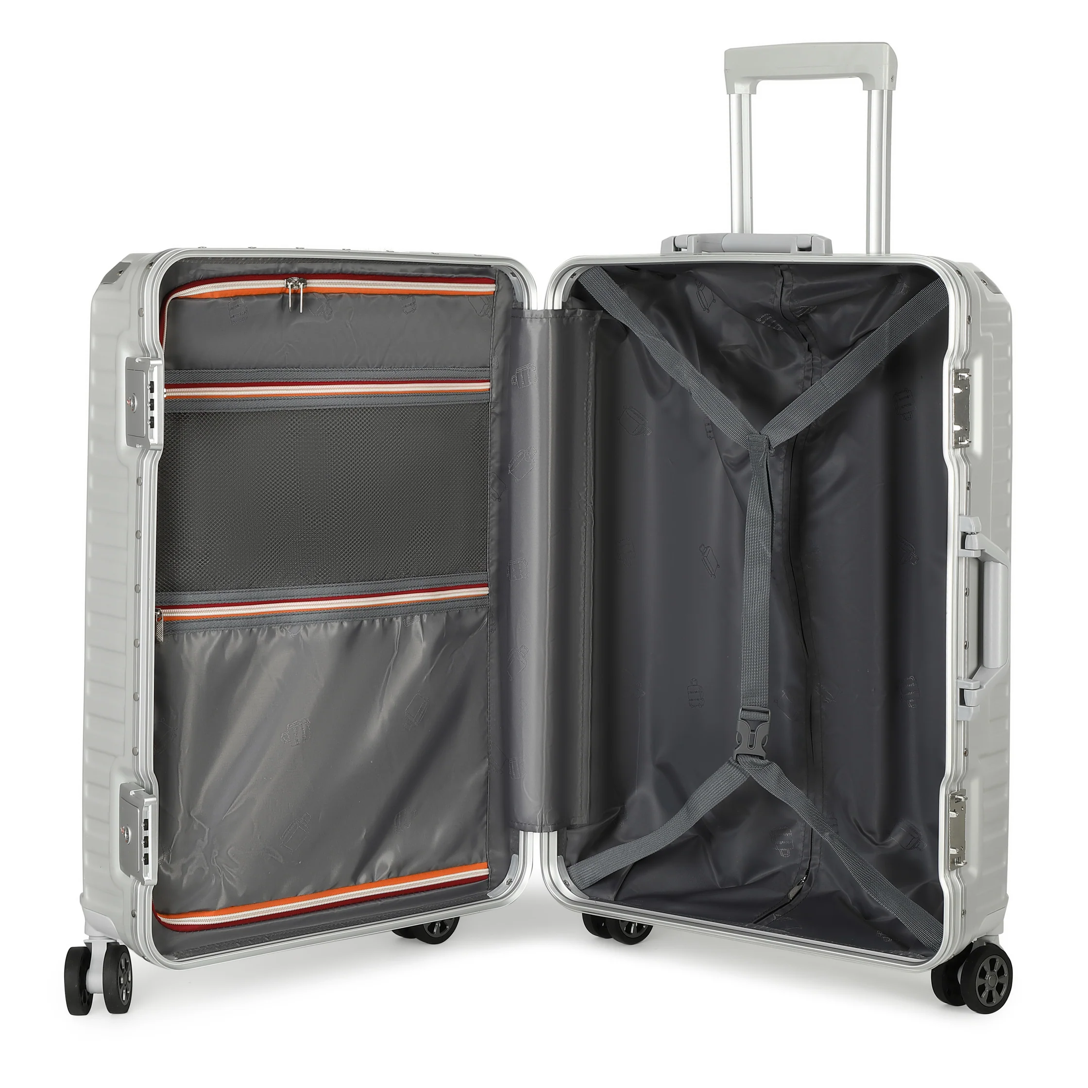 GREENWICH Maleta ALUMINIO FRAME MADRID 68cm - Image 5