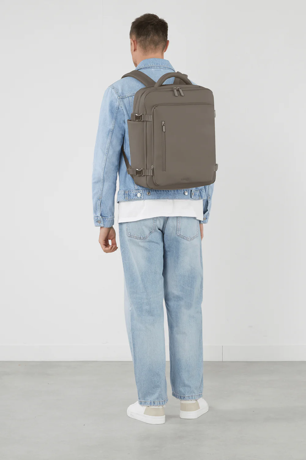 LIPAULT mochila 17" LOST IN BERLIN ASH STONE - Image 8