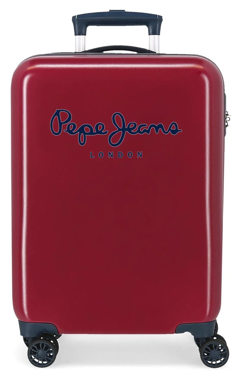 MALETA CABINA 55CM ALBERT PEPE JEANS GRANATE